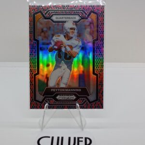 2024 Panini Prizm Draft Picks Peyton Manning Snakeskin Case Hit