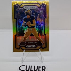 2024 Panini Prizm Draft Picks JJ McCarthy True Gold /10